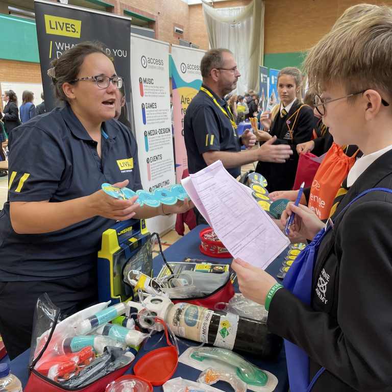 Bourne Careers Fair (12-10-21) NHS