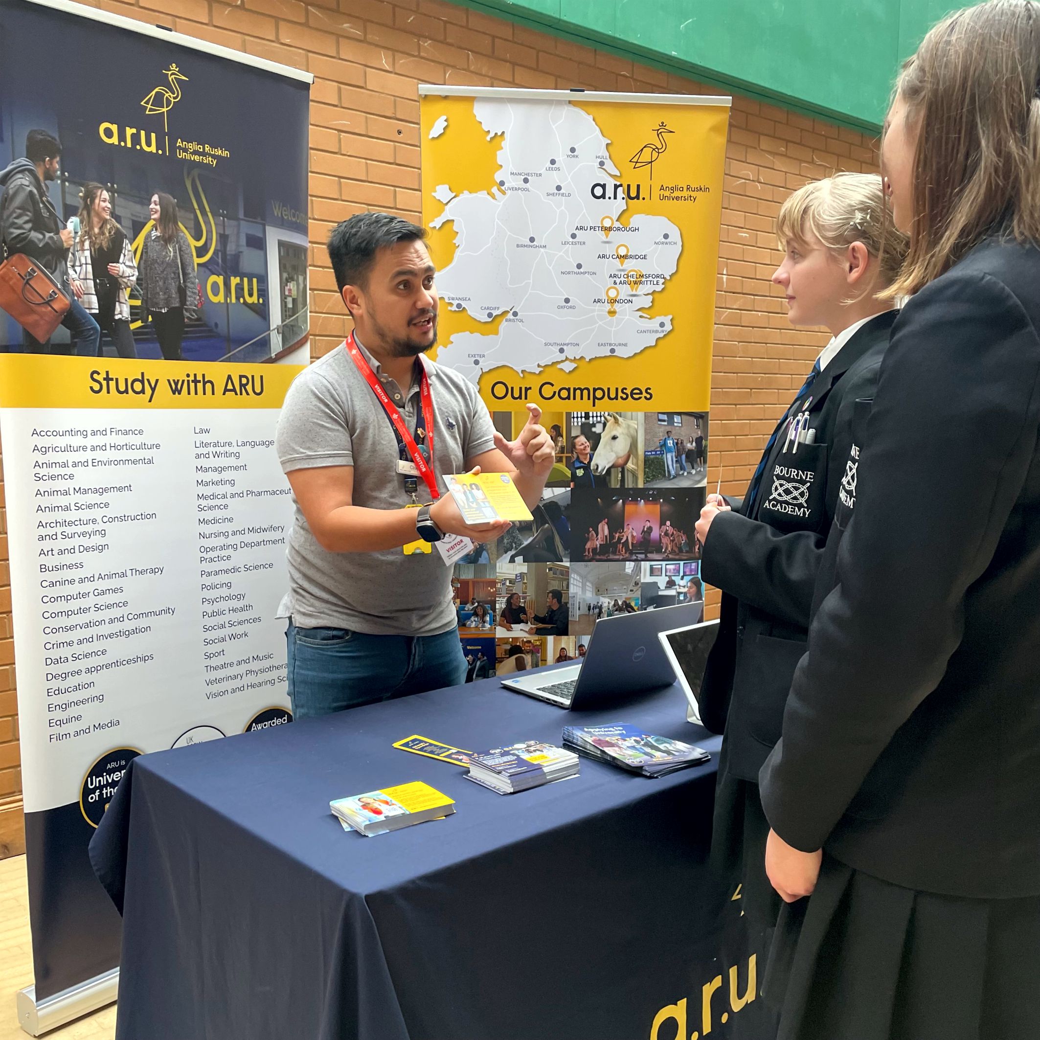 Bourne Careers Fair 2024 Square 1