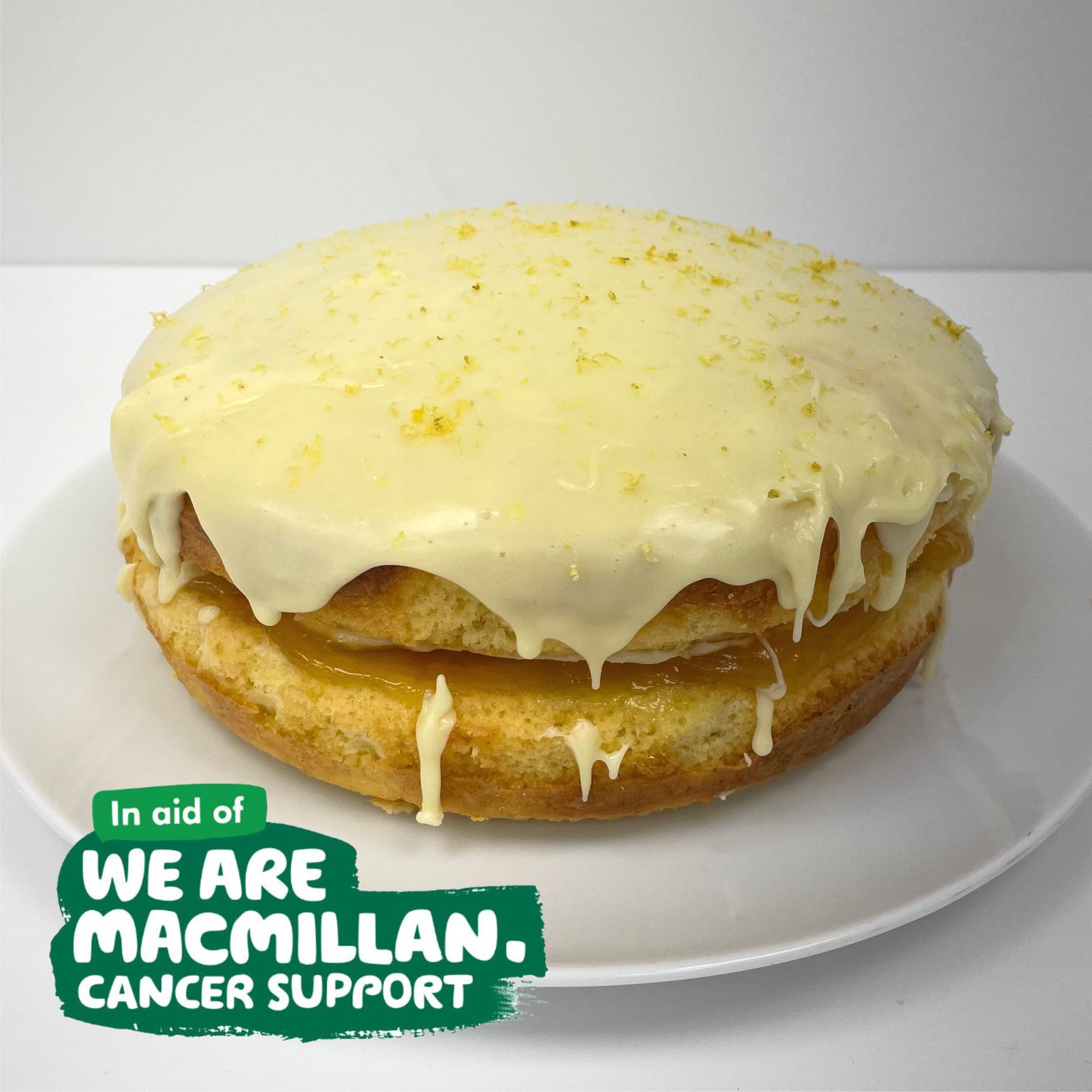 Macmillan Cake Sale 2025 BA Square 10 Logo