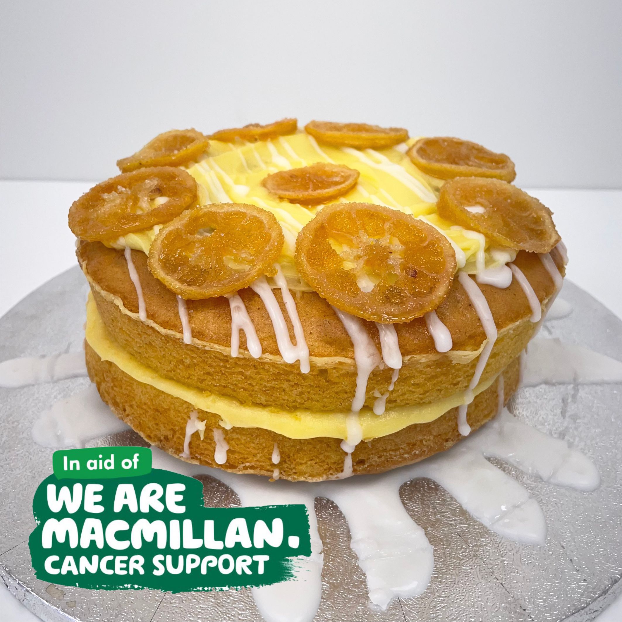 Macmillan Cake Sale 2025 BA Square 4 Logo