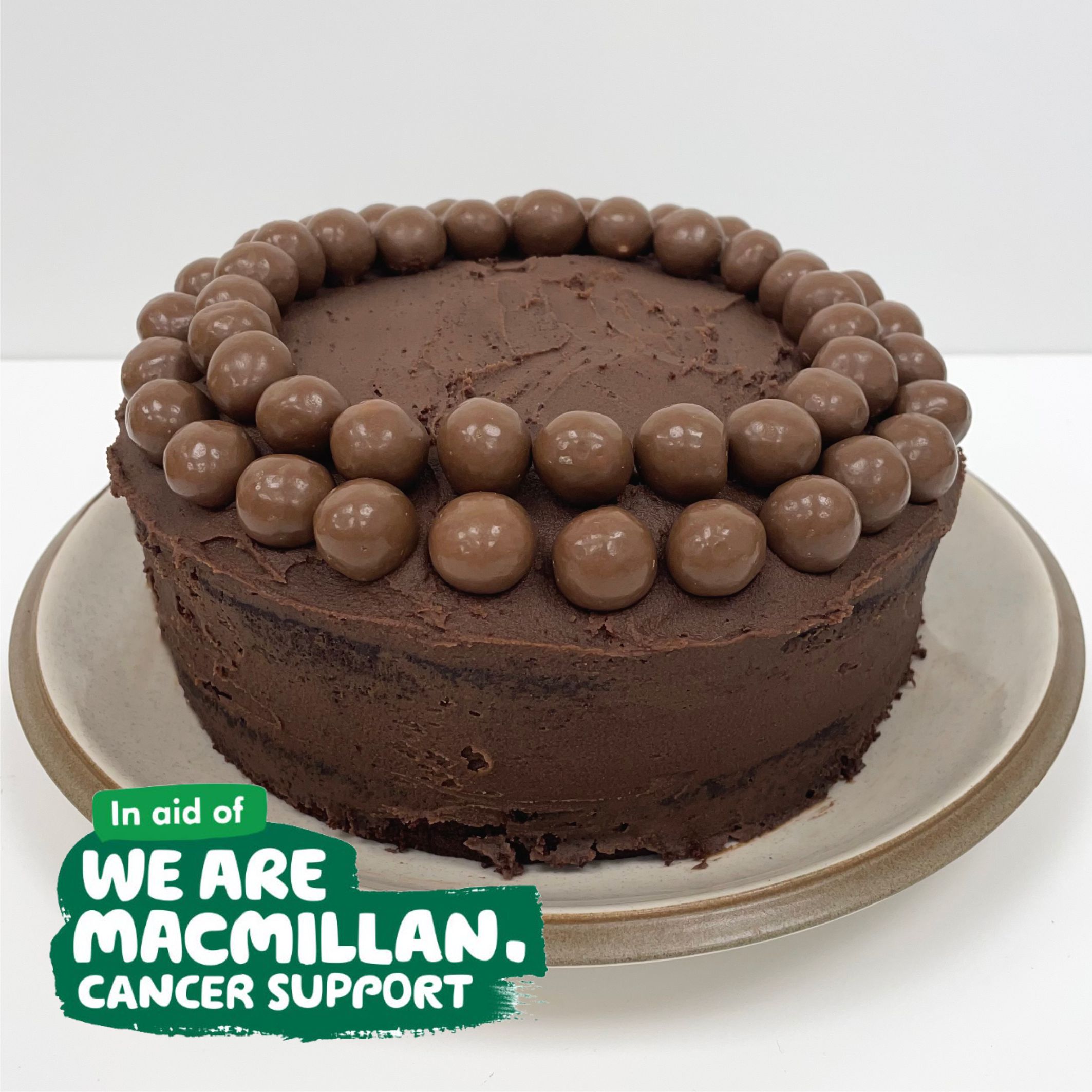 Macmillan Cake Sale 2025 BA Square 6 Logo