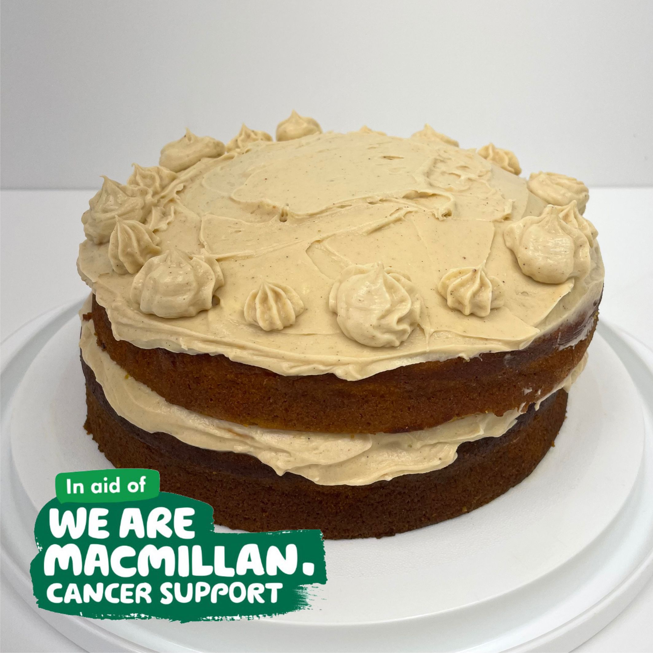 Macmillan Cake Sale 2025 BA Square 7 Logo