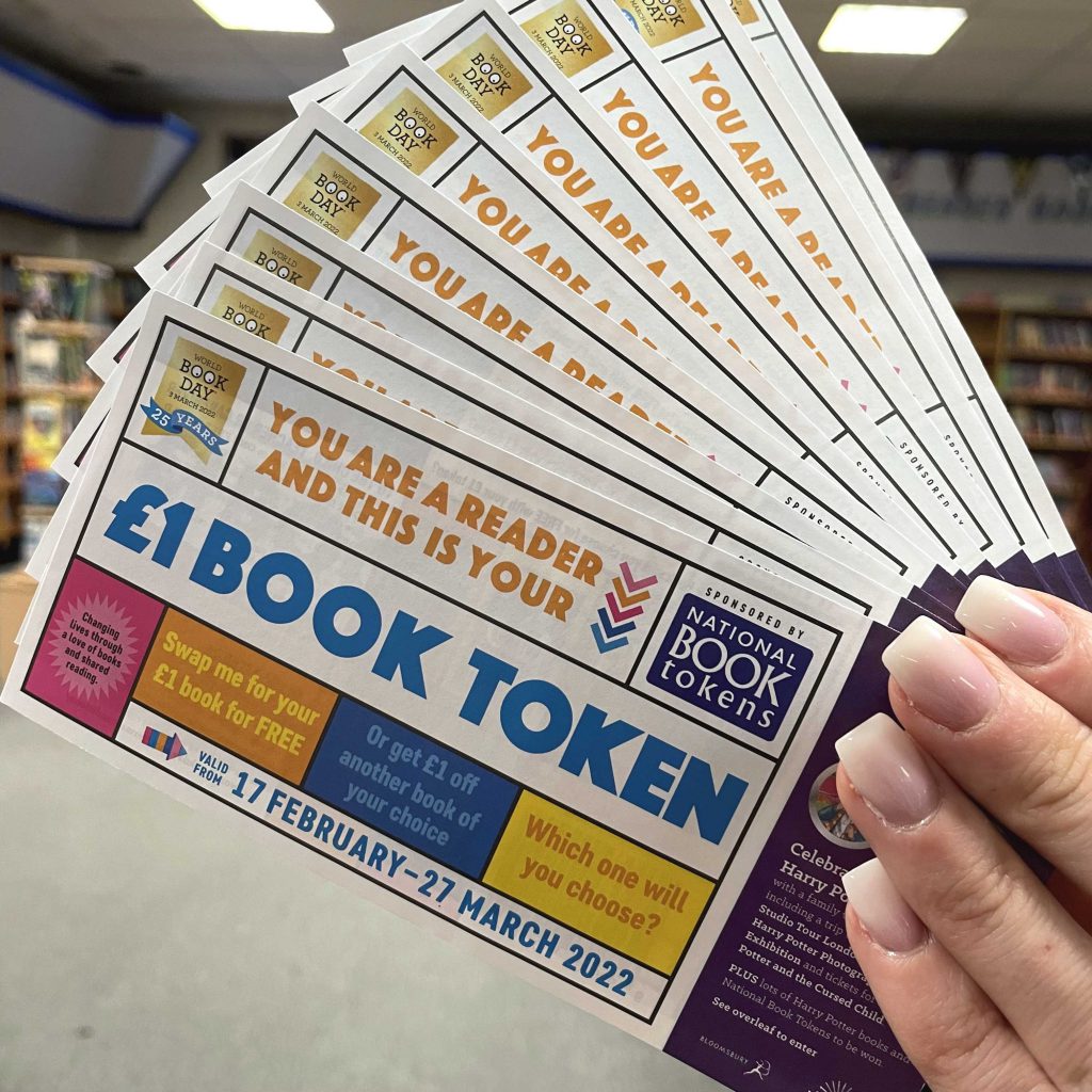 Claim a FREE book with a £1 Book Token as part of World Book Day