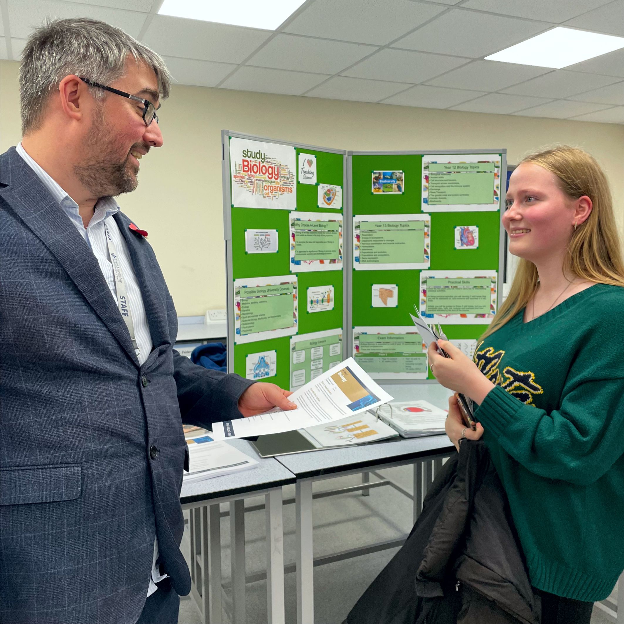 Sixth Form Open Evening 2024 Square 13