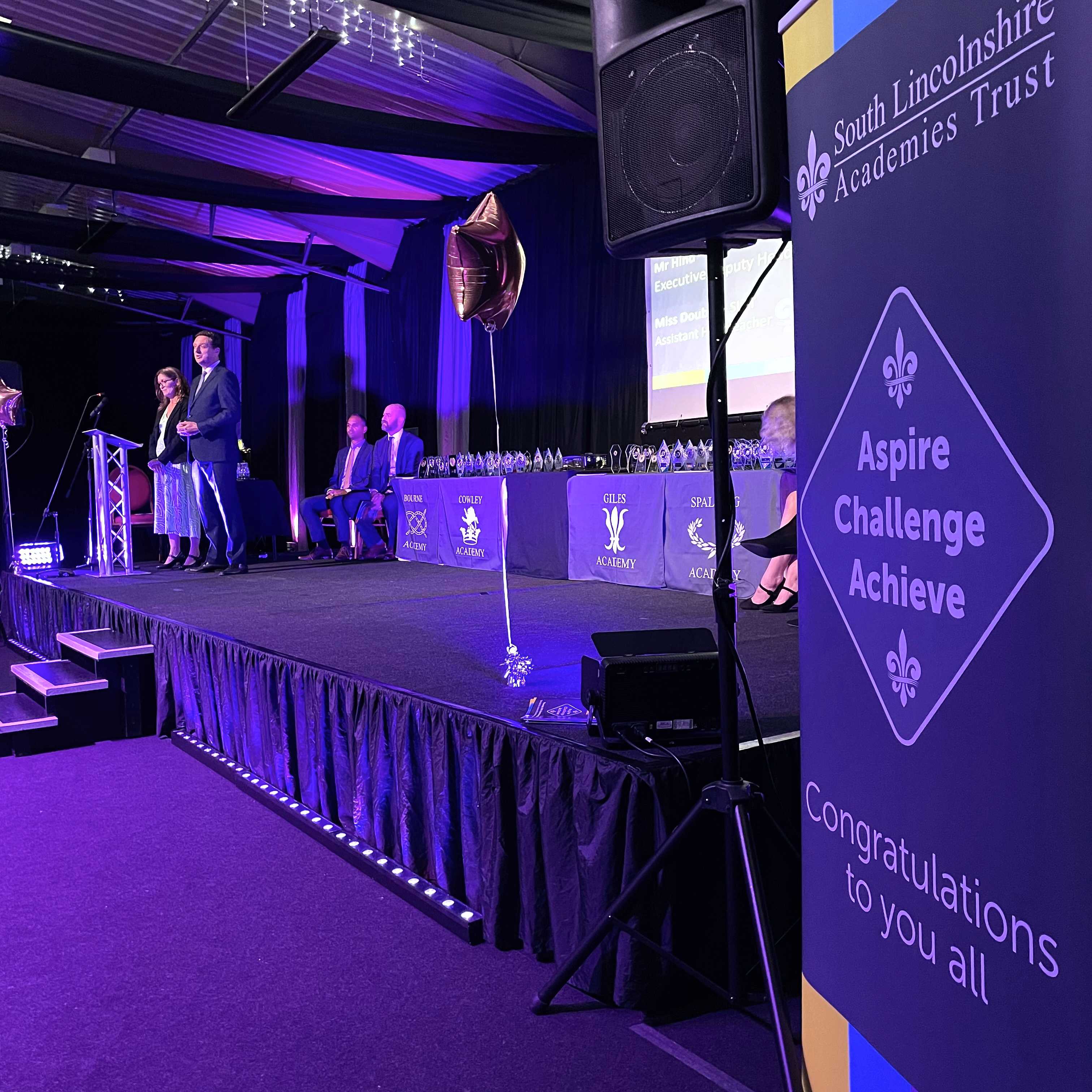 Upper School Awards Evening 2022 Stage